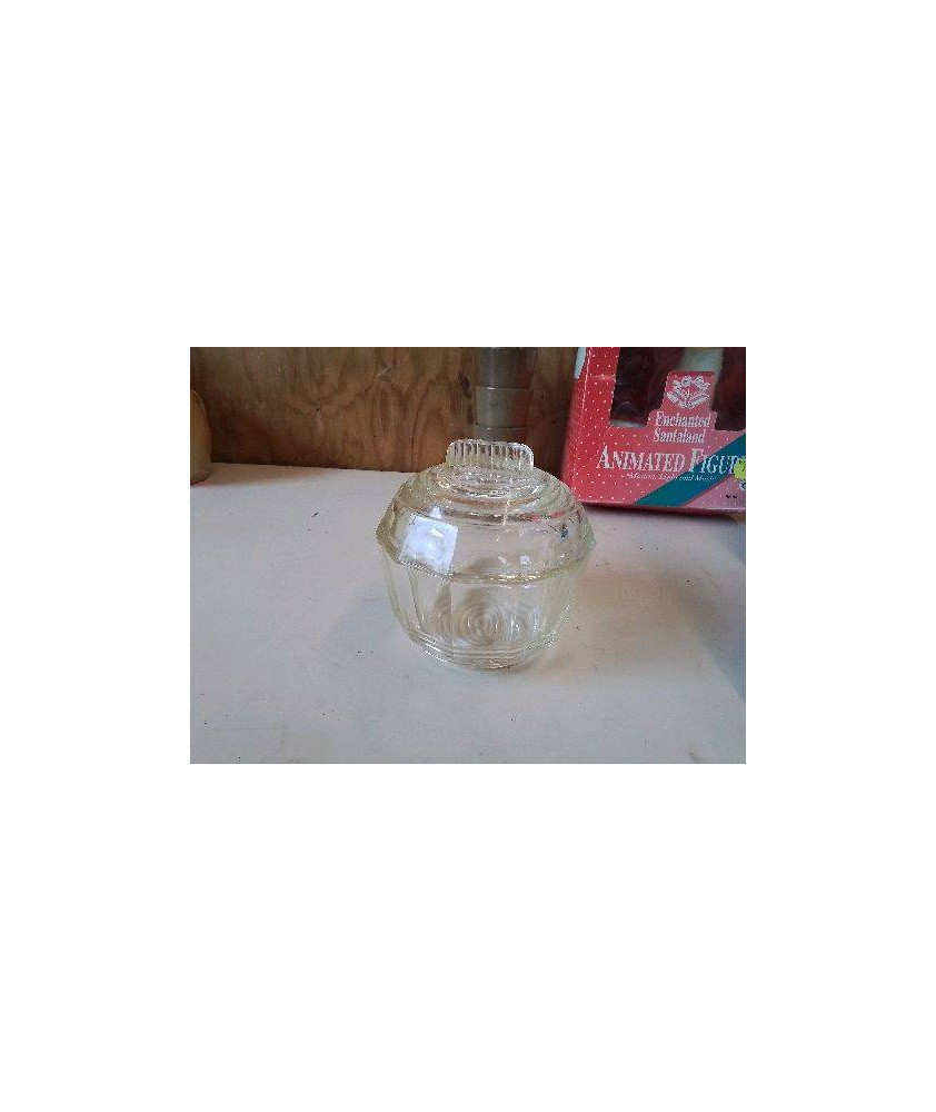 BONBONNIÈRE EN VERRE 
