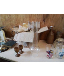 VERRE POUR LAMPE À HUILE 