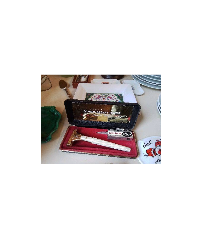 RASOIR SCHICK SAFETY GOLDEN 500