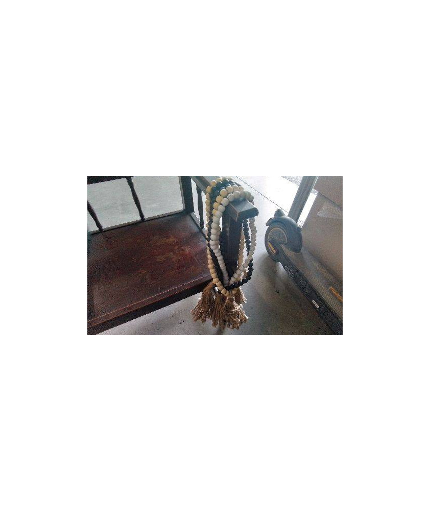 EMBRASES A RIDEAU BOIS ET CORDE X5