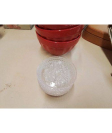 DESSOUS DE VERRE MOTIF FLORAL 