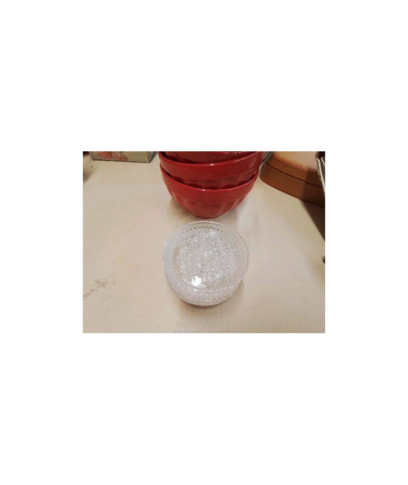 DESSOUS DE VERRE MOTIF FLORAL 
