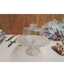 PRESENTOIRE À GATEAU AVEC SA CLOCHE 