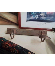 PORTE MANTEAU EN BOIS EN FER 