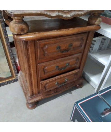 MEUBLE 3 TIROIRS RUSTIQUE