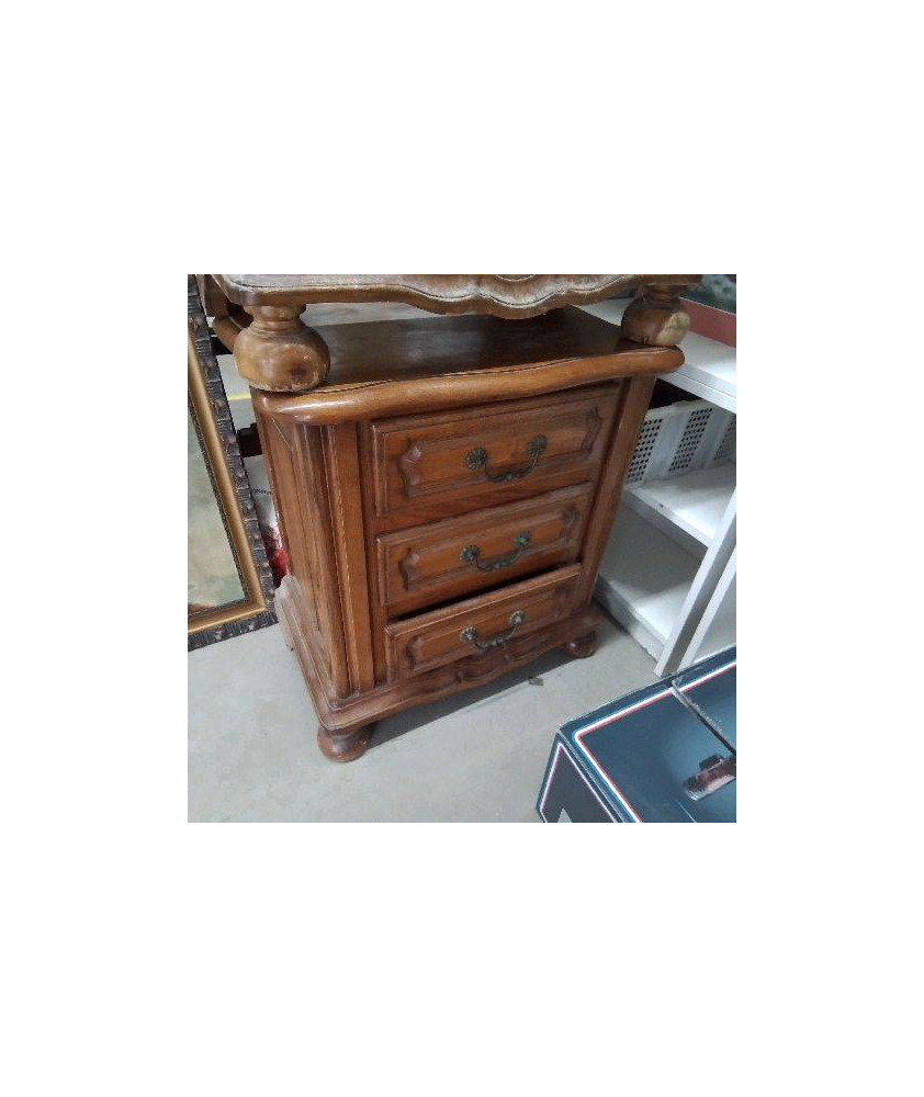 MEUBLE 3 TIROIRS RUSTIQUE