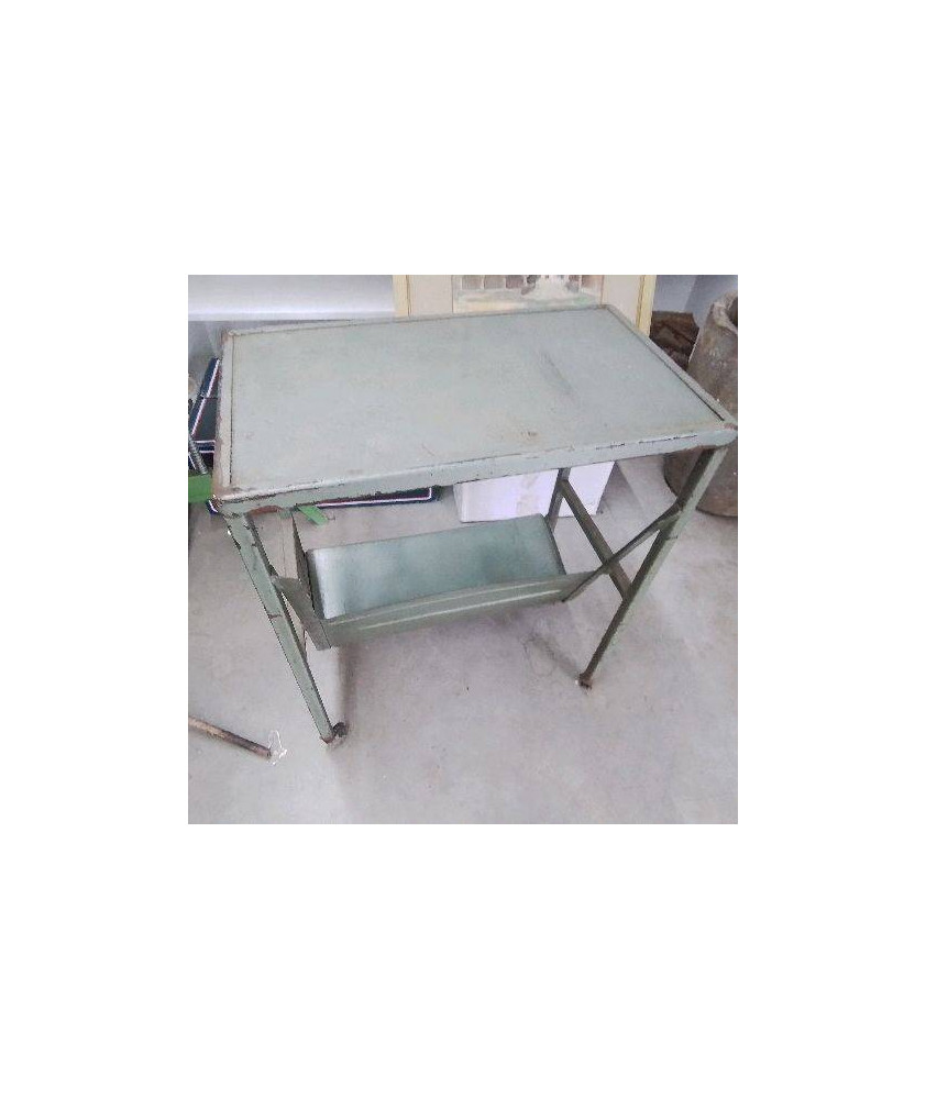 DESSERTE A ROULETTES METAL