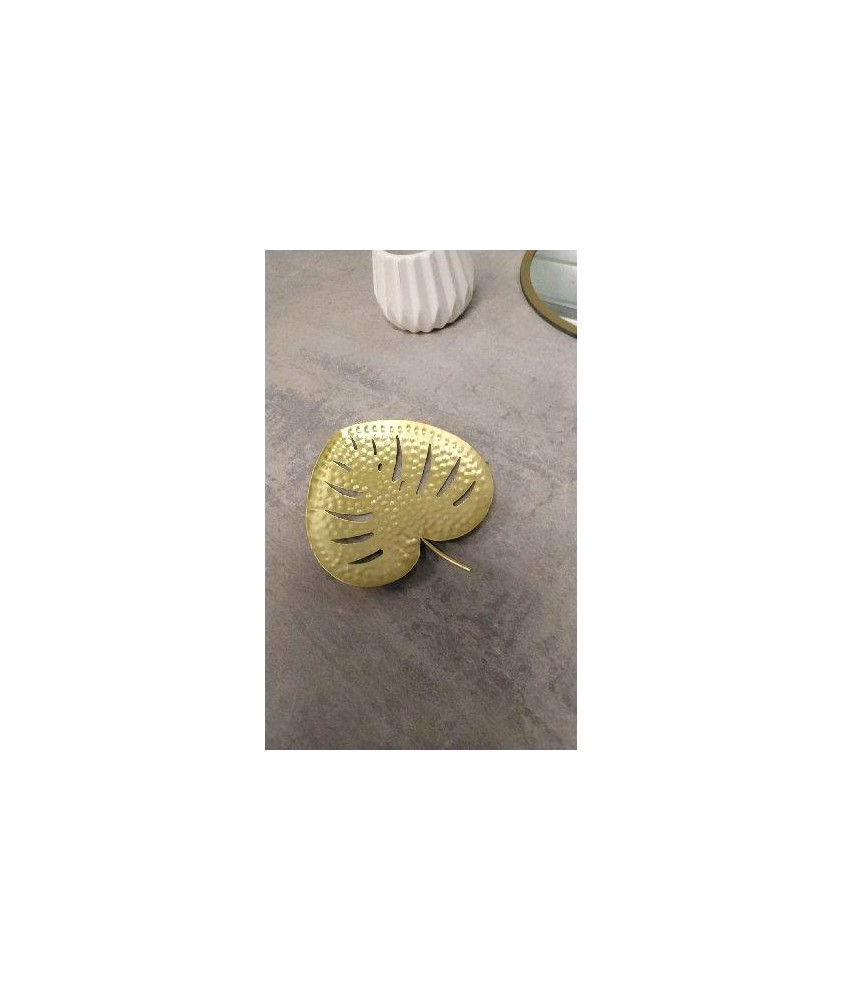 DECO FEUILLES PM DOREE