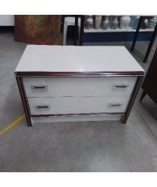 COMMODE VINTAGE 2 TIROIRS 