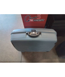VALISE COQUE A ROULETTES DELSEY BLEU CIEL