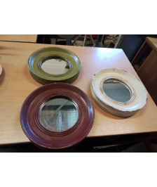 MIROIR ROND COULEUR