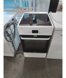 CUISINIÈRE A INDUCTION 4 FEUX AMICA  ACI605B FOUR CATALYSE MULTIFONCTION CHALEUR TOURNANTE 