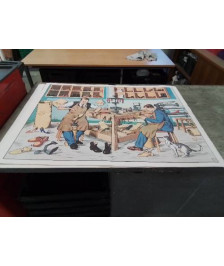 AFFICHE SCOLAIRE MDI CORDONNERIE ET COIFFURE