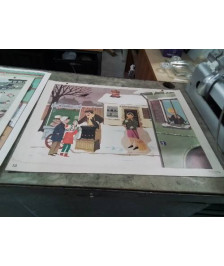 AFFICHE SCOLAIRE FERNAND NATHAN 1966 N0 13 ET 14