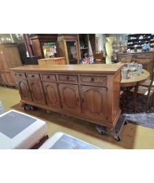 BAHUT CHENE 5 TIROIRS 5 PORTES 