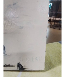 PEINTURE SIGNE RUISSEAU