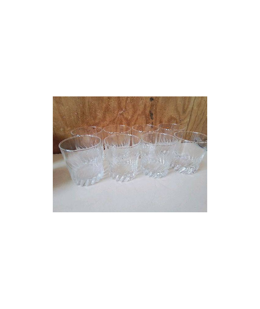 LOT DE 8 VERRES