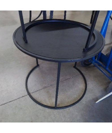 TABLE RONDE NOIRE GM