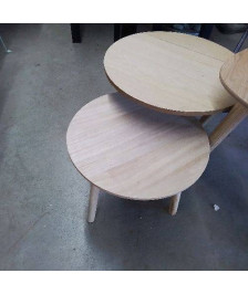 TABLE BASSE RONDE BOIS MM