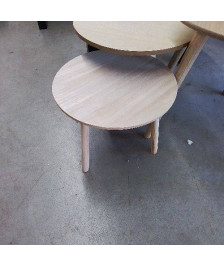 TABLE BASSE RONDE BOIS PM