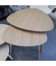 TABLE BASSE BOIS FORME MÉDIATOR GM