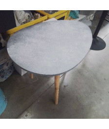 TABLE BASSE EFFET BÉTON 