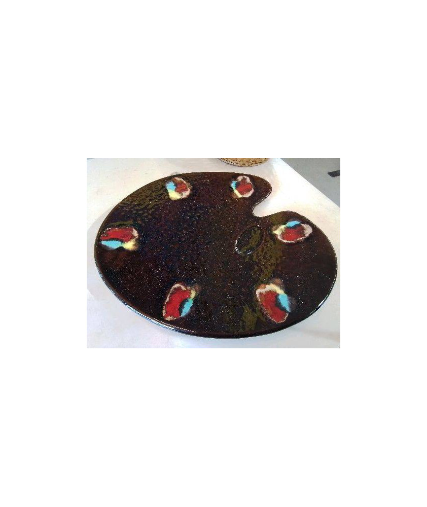 PALETTE DE PEINTRE VALLAURIS 