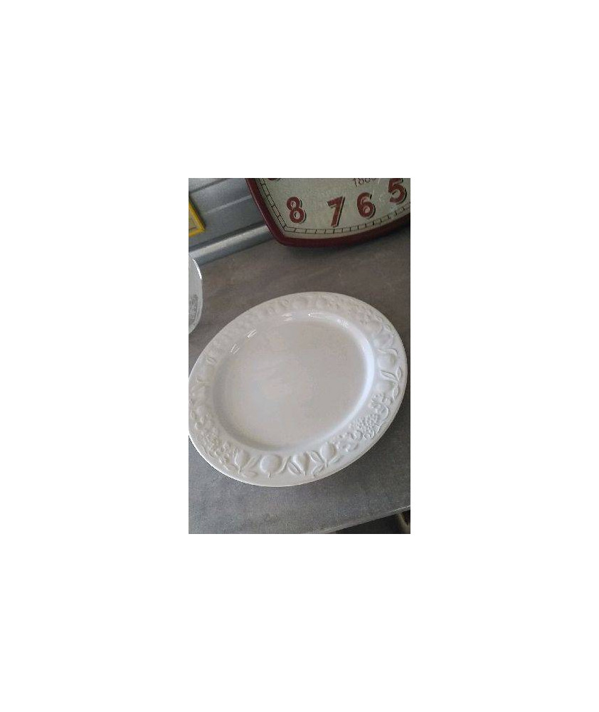 PLAT BLANC ROND