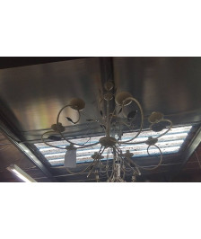 LUSTRE ECRU 8 BRANCHES