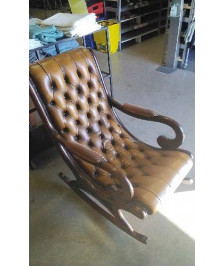 ROCKING CHAIR CUIR - EN L’ETAT