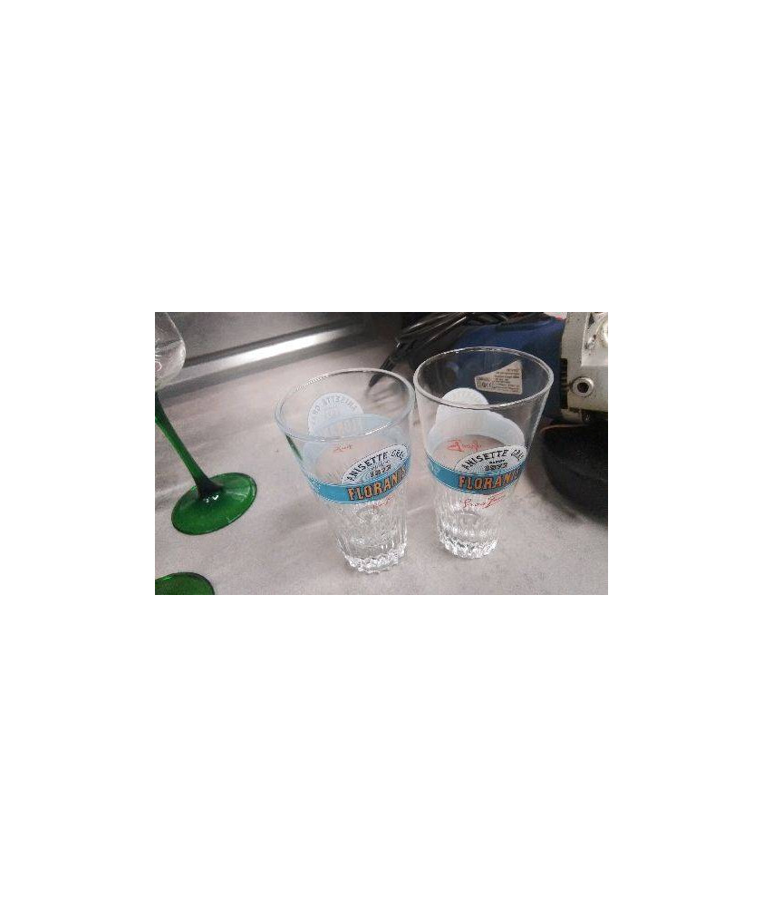 VERRE ANISETTE X2