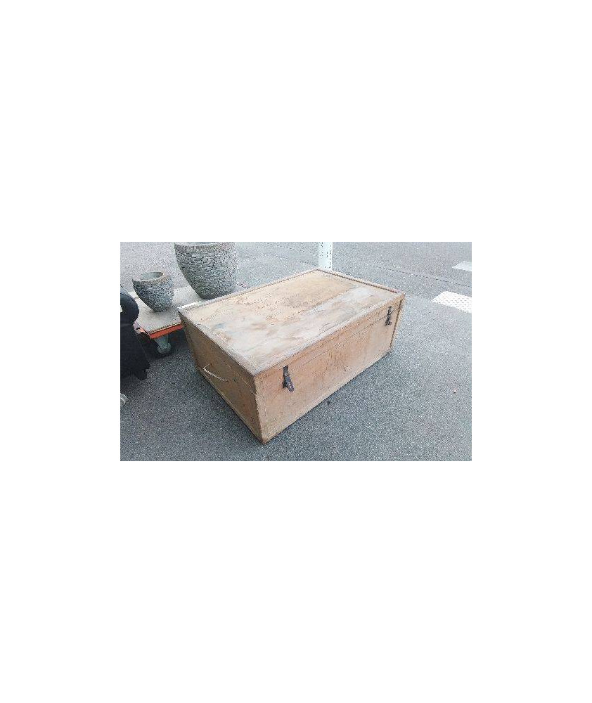 MALLE DE TRANSPORT BOIS XXL