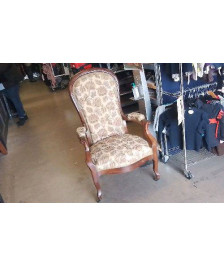FAUTEUIL VOLTAIRE A ROULETTES EN L’ETAT 