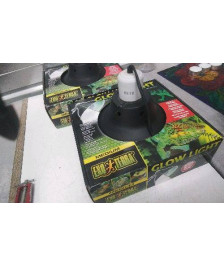LAMPE A PINCE PORCELAINE POUR TERRARIUM - MEDIUM