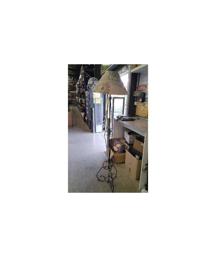 LAMPADAIRE FER NOIR
