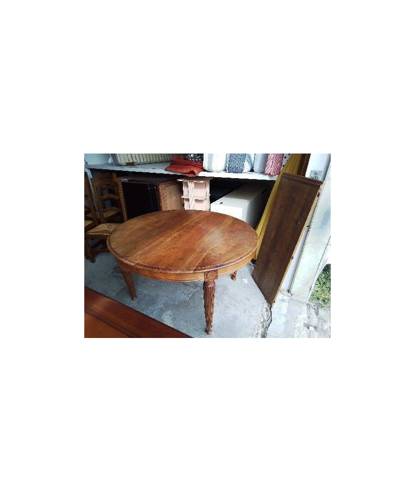 TABLE OVALE STYLE ART DECO