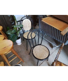 CHAISE DE BISTROT NOIRE 