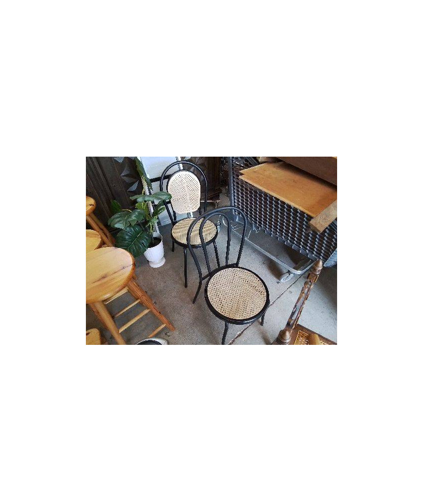 CHAISE DE BISTROT NOIRE 