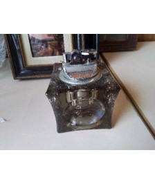 BRIQUET EN VERRE FUMÉ 