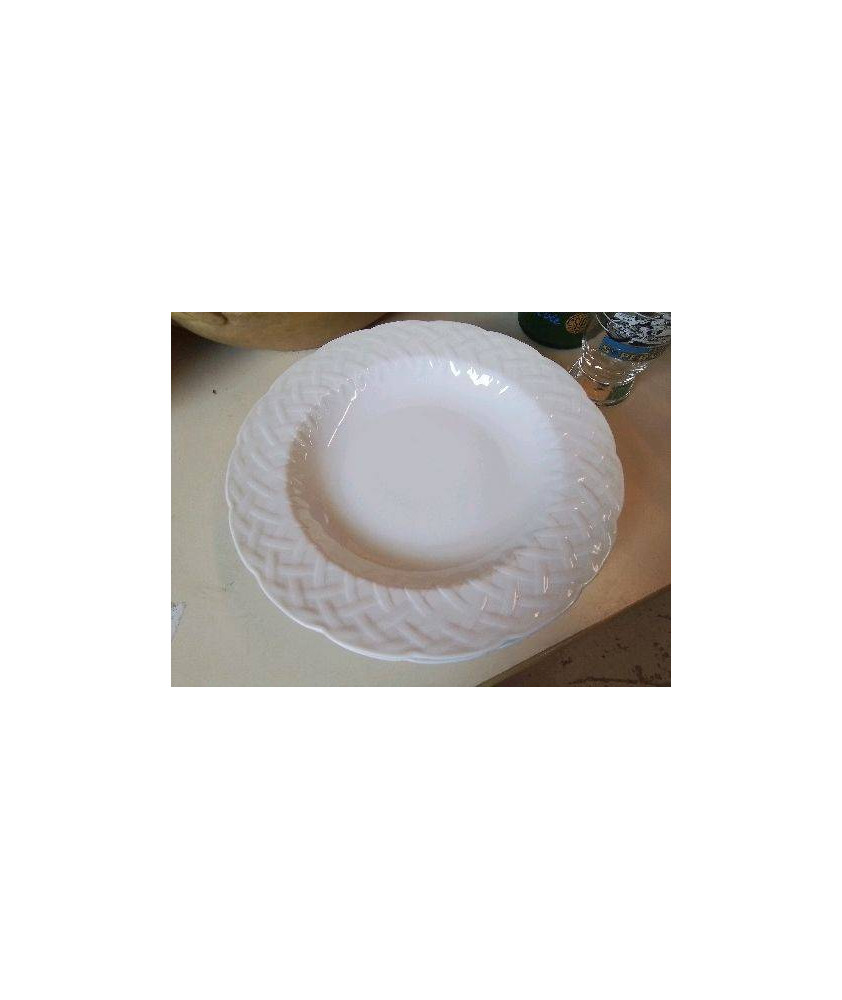 LOT DE 3 ASSIETTES CREUSES