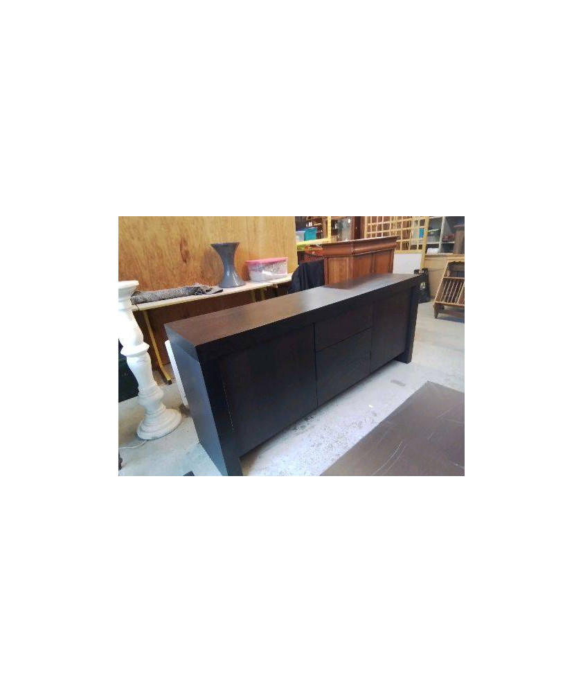 ENFILADE DESIGN CONTEMPORAIN WENGÉ