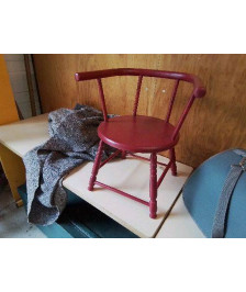 PETITE CHAISE ROUGE POUR ENFANT 
