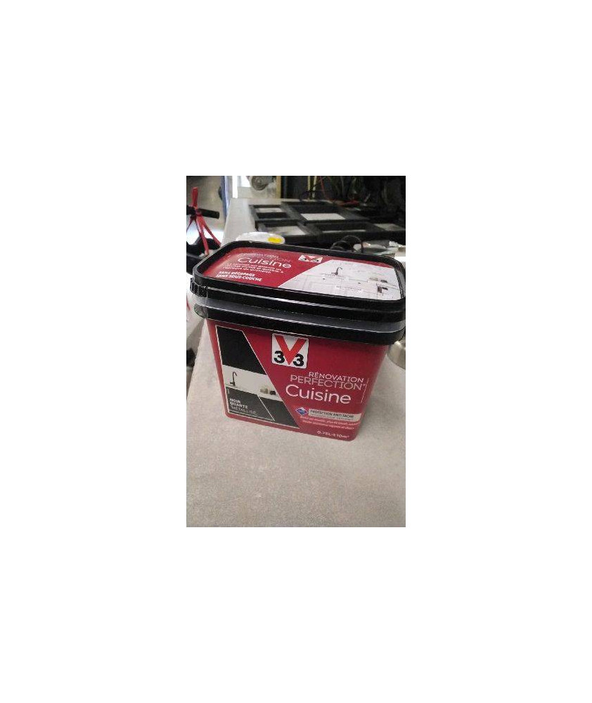 PEINTURE RÉNOVATION CUISINE V33 - NOIR QUARTZ