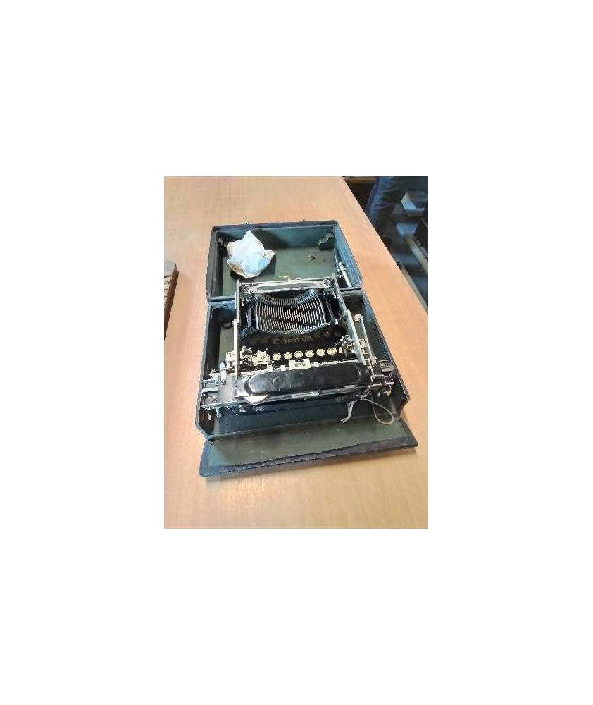 MACHINE A ECRIRE PORTATIVE CORONA TYPEWRITER COLPANY DÉBUT XXE