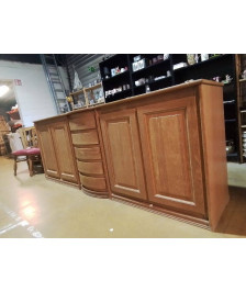 BAHUT 4 PORTES 5 TIROIRS L 258 