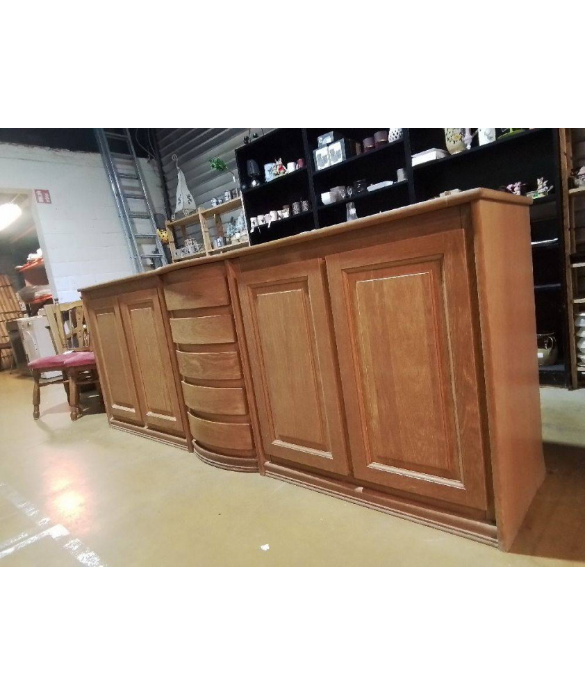 BAHUT 4 PORTES 5 TIROIRS L 258 