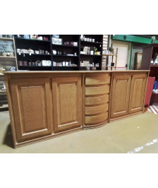 BAHUT 4 PORTES 5 TIROIRS L 258 