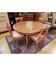 TABLE  PIN RONDE + ALL  126