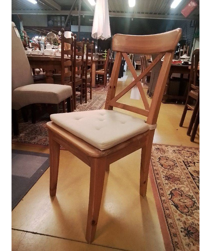 CHAISES LOT DE 4 PIN 