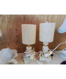 PETITE LAMPE DE CHEVET EN ALBATRE